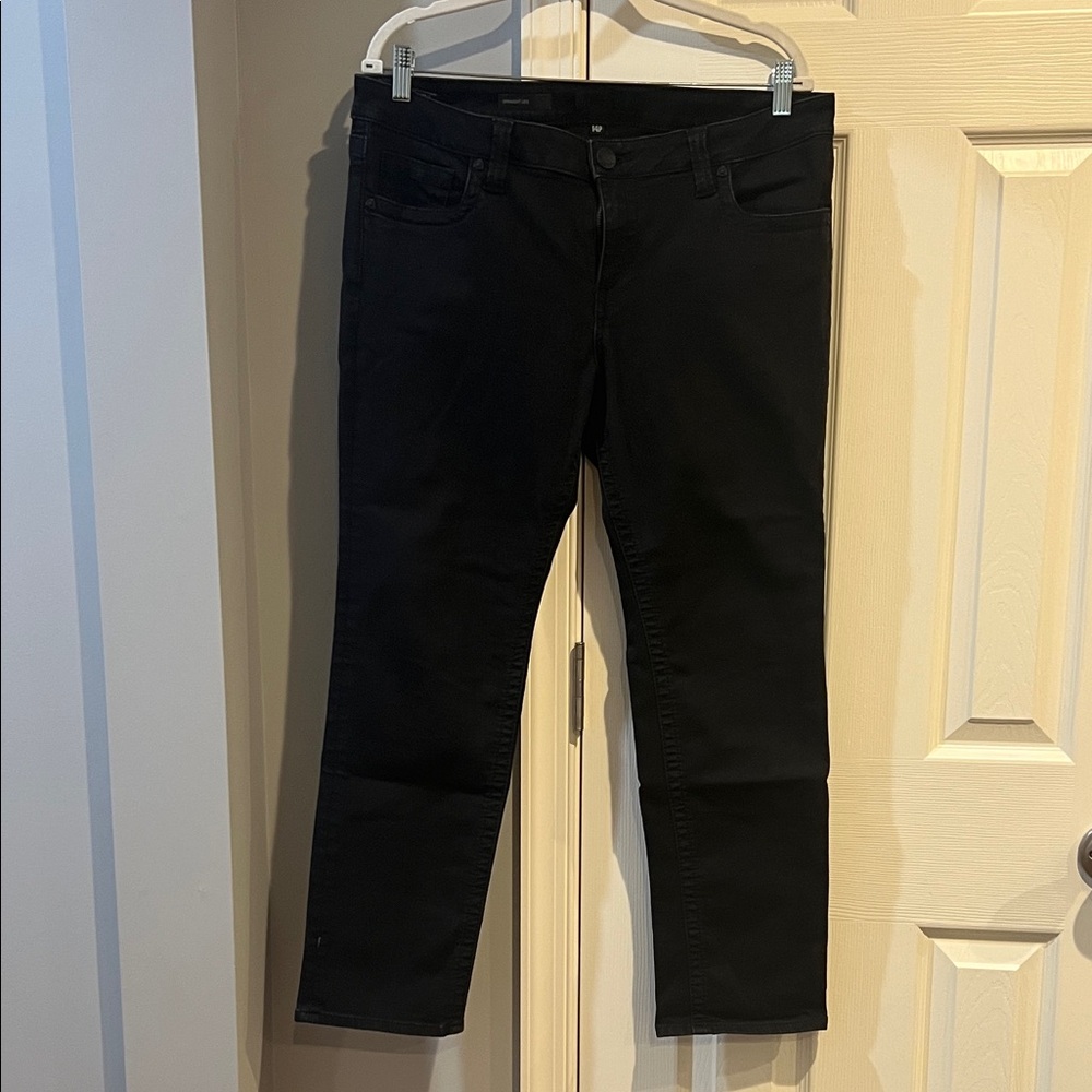 Kut from the Kloth Maribel Midnight Black Cropped Jeans